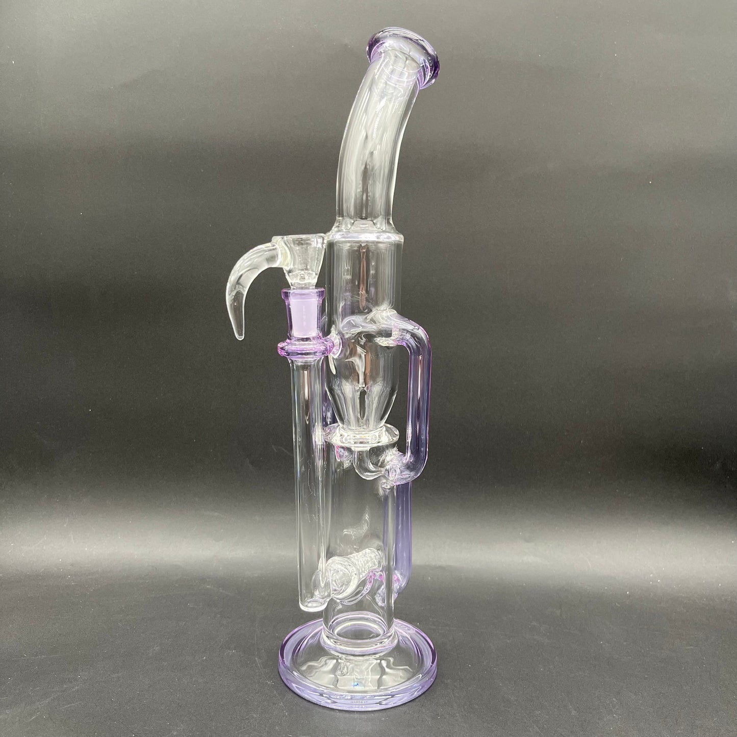 Greek Glass 16.5" Recycler 2.0 Bong-Avernic Smoke Shop