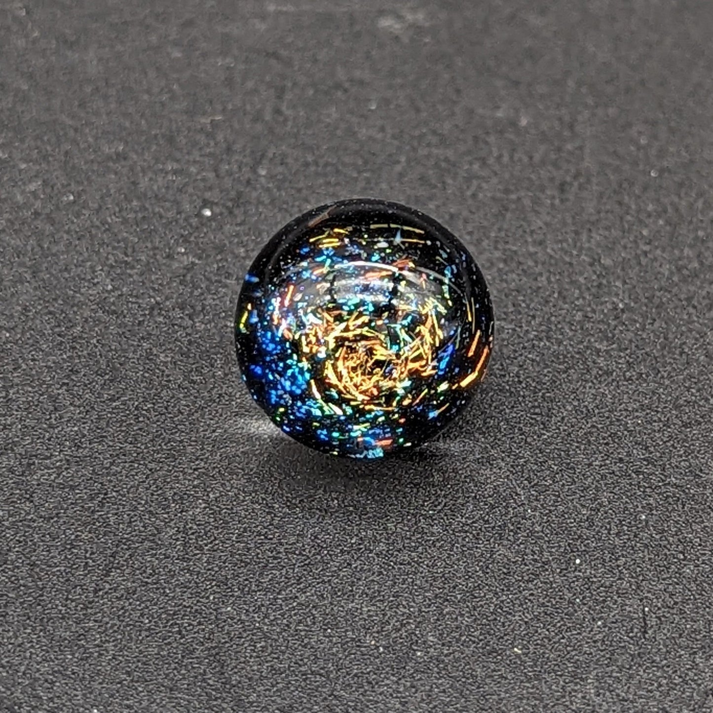 Greek Glass 16mm Dichro Marble-Avernic Smoke Shop