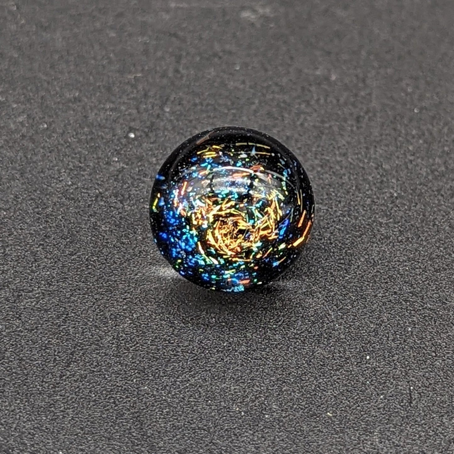 Greek Glass 16mm Dichro Marble - Meech Madness Smoke Shop