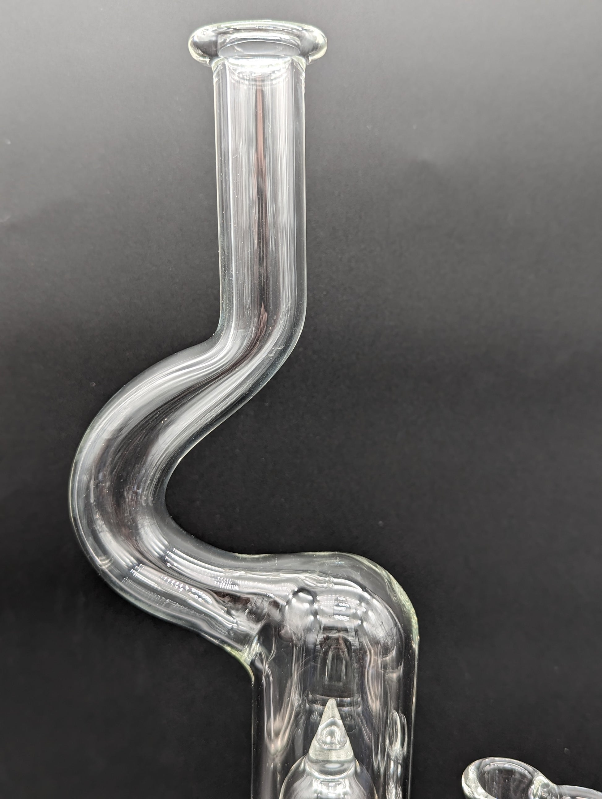 Greek Glass 17" Natty Neck Inline Dome-Avernic Smoke Shop