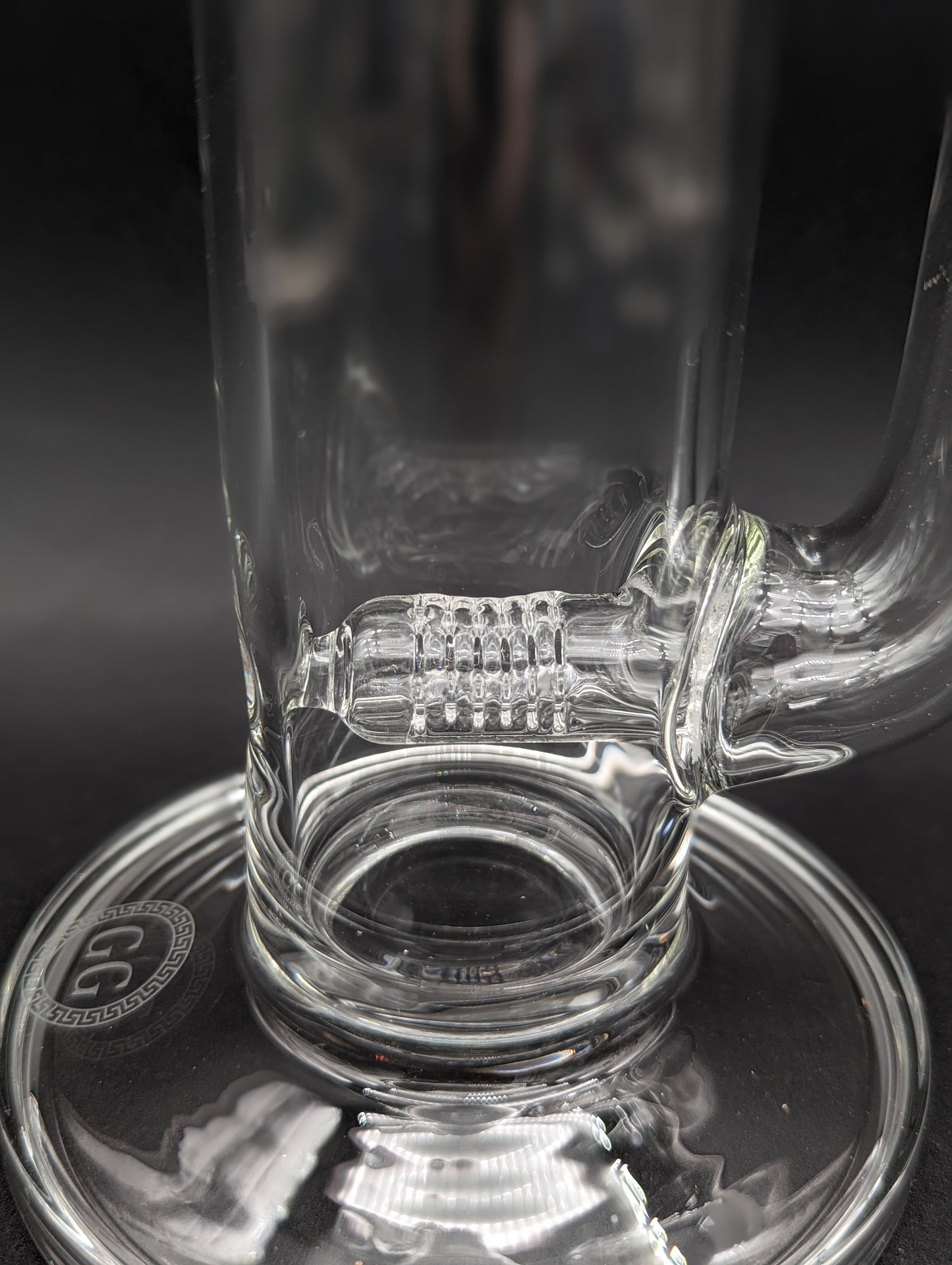 Greek Glass 17" Natty Neck Inline Dome-Avernic Smoke Shop