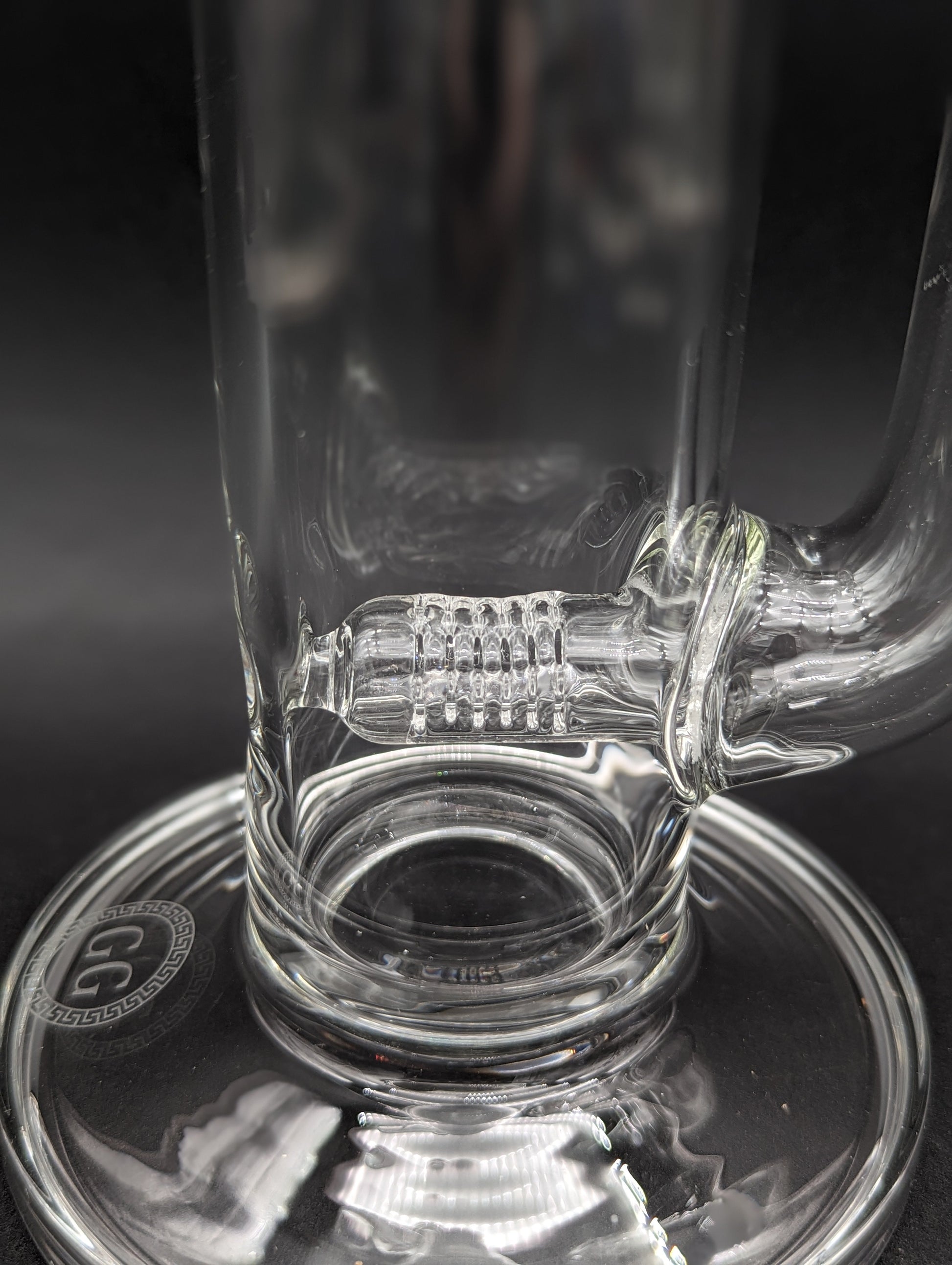 Greek Glass 17" Natty Neck Inline Dome-Avernic Smoke Shop