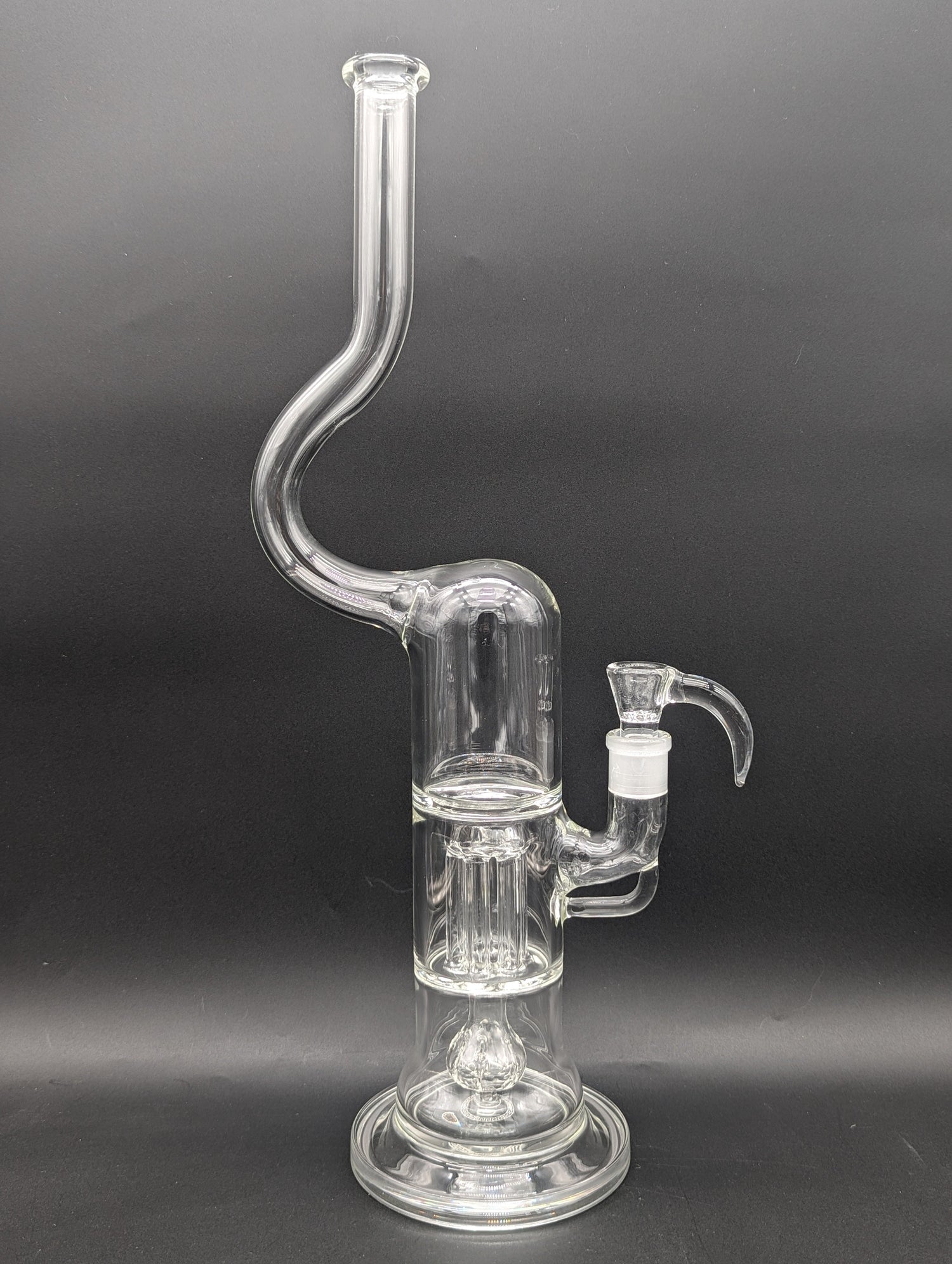 Greek Glass 18" Peyote Pillar Tube-Avernic Smoke Shop