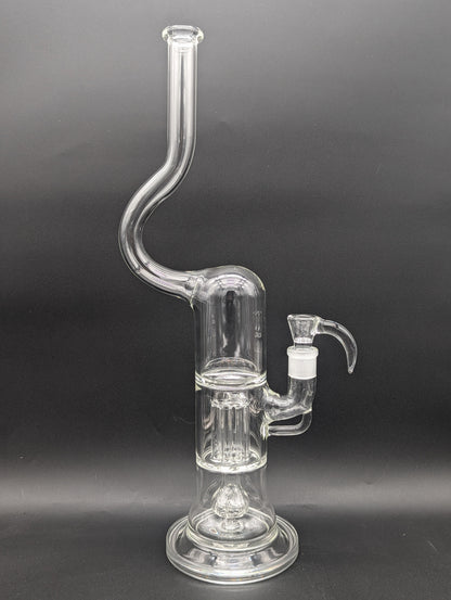Greek Glass 18" Peyote Pillar Tube-Avernic Smoke Shop