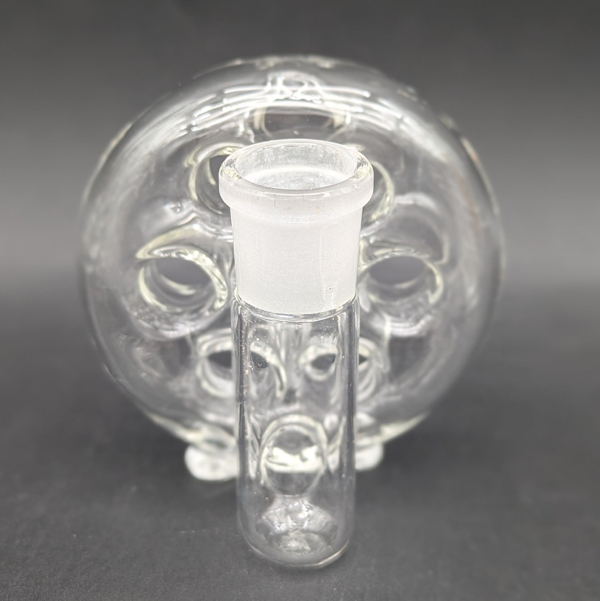 Greek Glass 18mm Swiss Ash Catcher-Meech Madness Smoke Shop