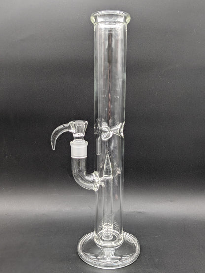 Greek Glass 360 Grid Perc Tube-Avernic Smoke Shop