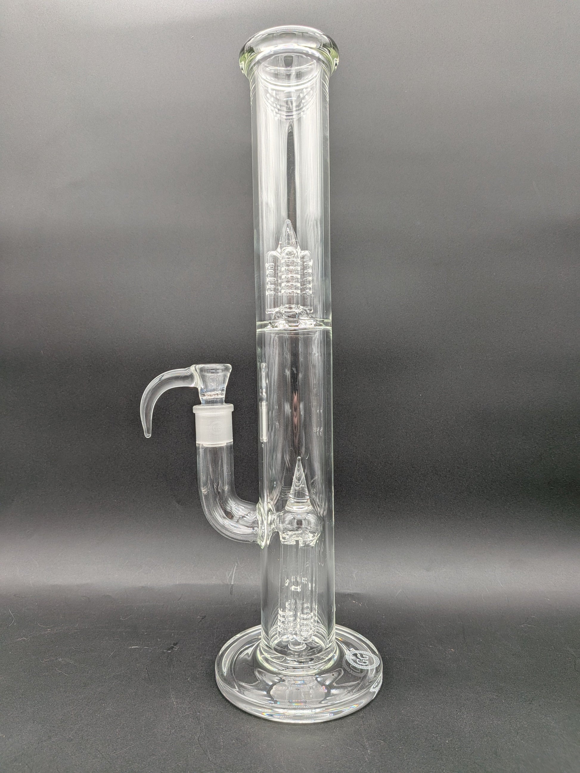 Greek Glass 4-Arm Tree Tube 16"-Avernic Smoke Shop