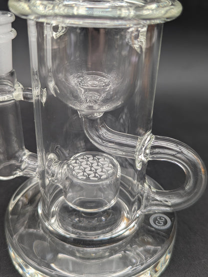 Greek Glass 7.5" Klein Recycler Rig - Meech Madness Smoke Shop