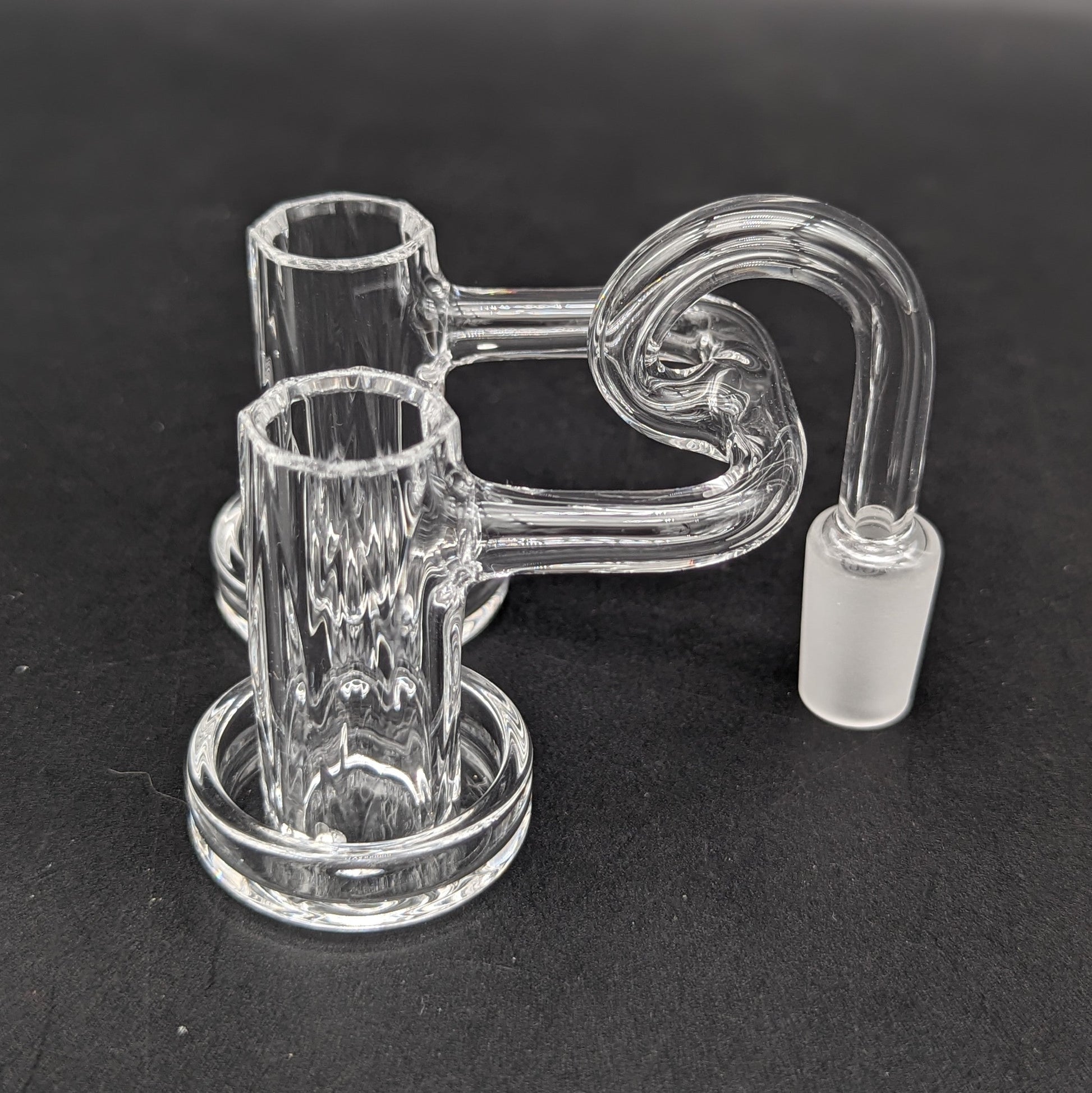 Greek Glass Double Faceted Charmer 14mm-Avernic Smoke Shop