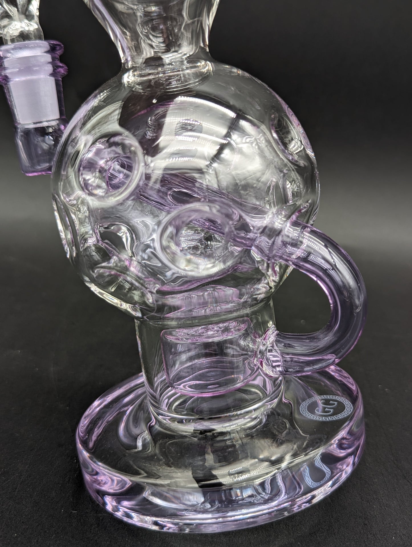 Greek Glass Exo Ball Bong-Meech Madness Smoke Shop