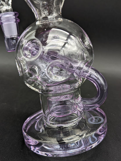Greek Glass Exo Ball Bong-Meech Madness Smoke Shop