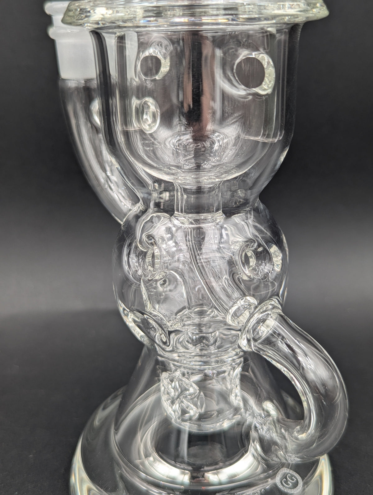 Greek Glass FTK Dab Rig-Meech Madness Smoke Shop