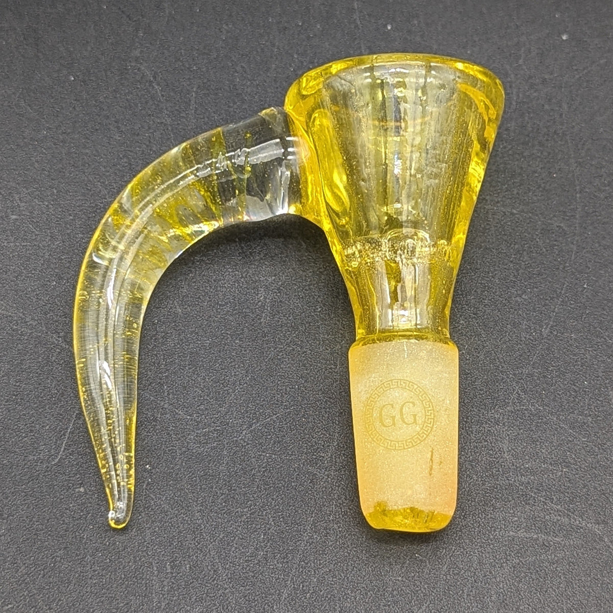 Greek Glass Full Color 14mm 4 Hole Slide-Avernic Smoke Shop
