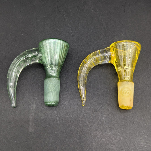 Greek Glass Full Color 14mm 4 Hole Slide-Avernic Smoke Shop