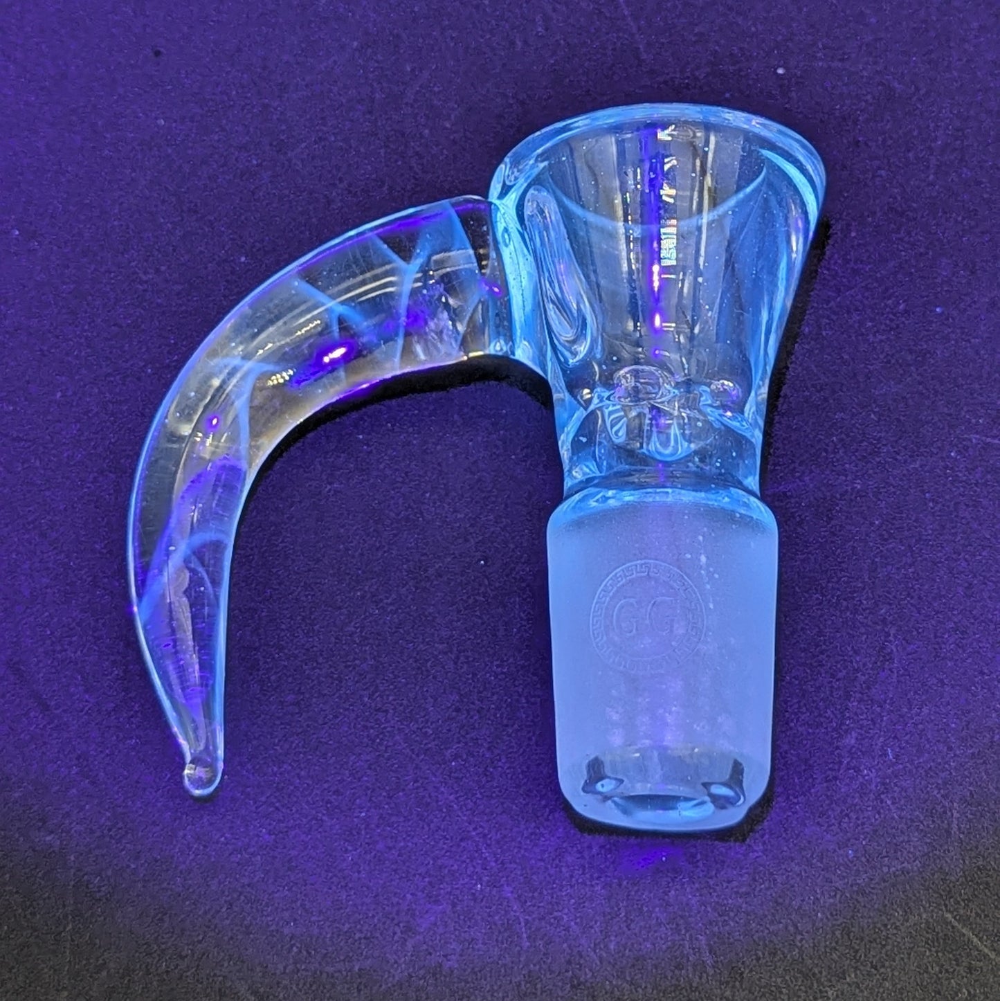 Greek Glass Full Color 18mm 4 Hole Slide-Avernic Smoke Shop
