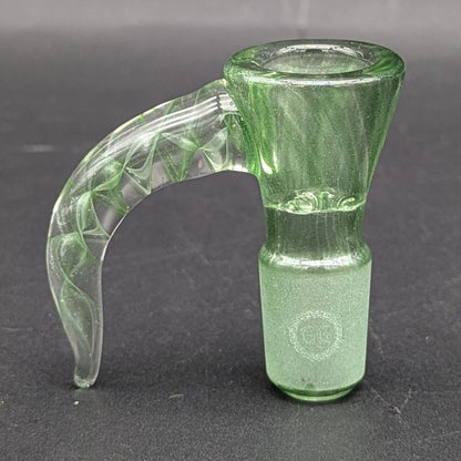 Greek Glass Full Color 18mm 4 Hole Slide-Avernic Smoke Shop