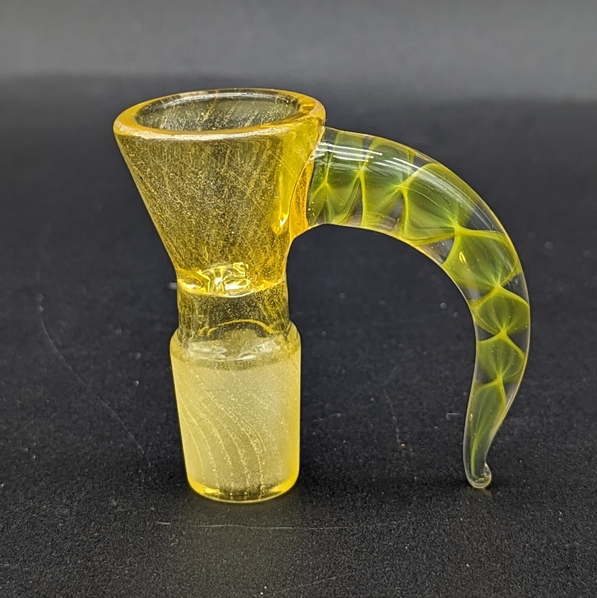 Greek Glass Full Color 18mm 4 Hole Slide-Avernic Smoke Shop