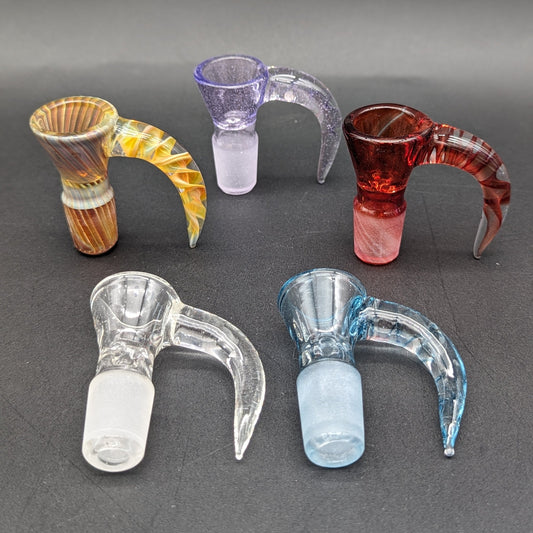 Greek Glass Full Color 18mm 4 Hole Slide - Meech Madness Smoke Shop