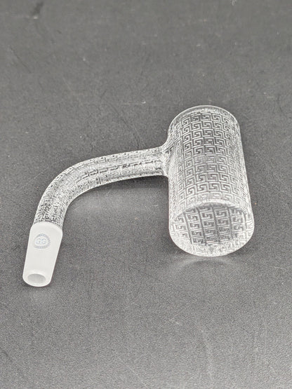 Greek Glass HQ Deep Etched Banger 10mm-Avernic Smoke Shop