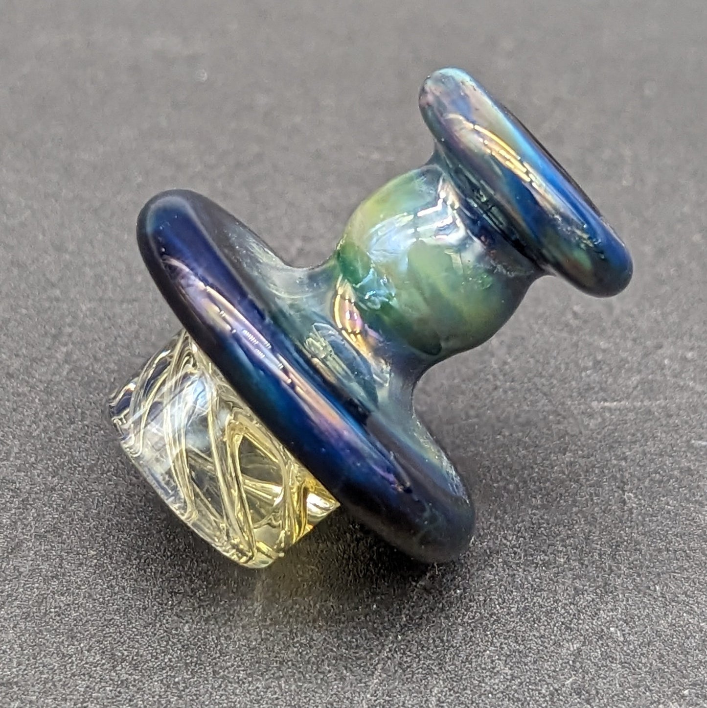 Greek Glass Maria Spinner Cap-Avernic Smoke Shop
