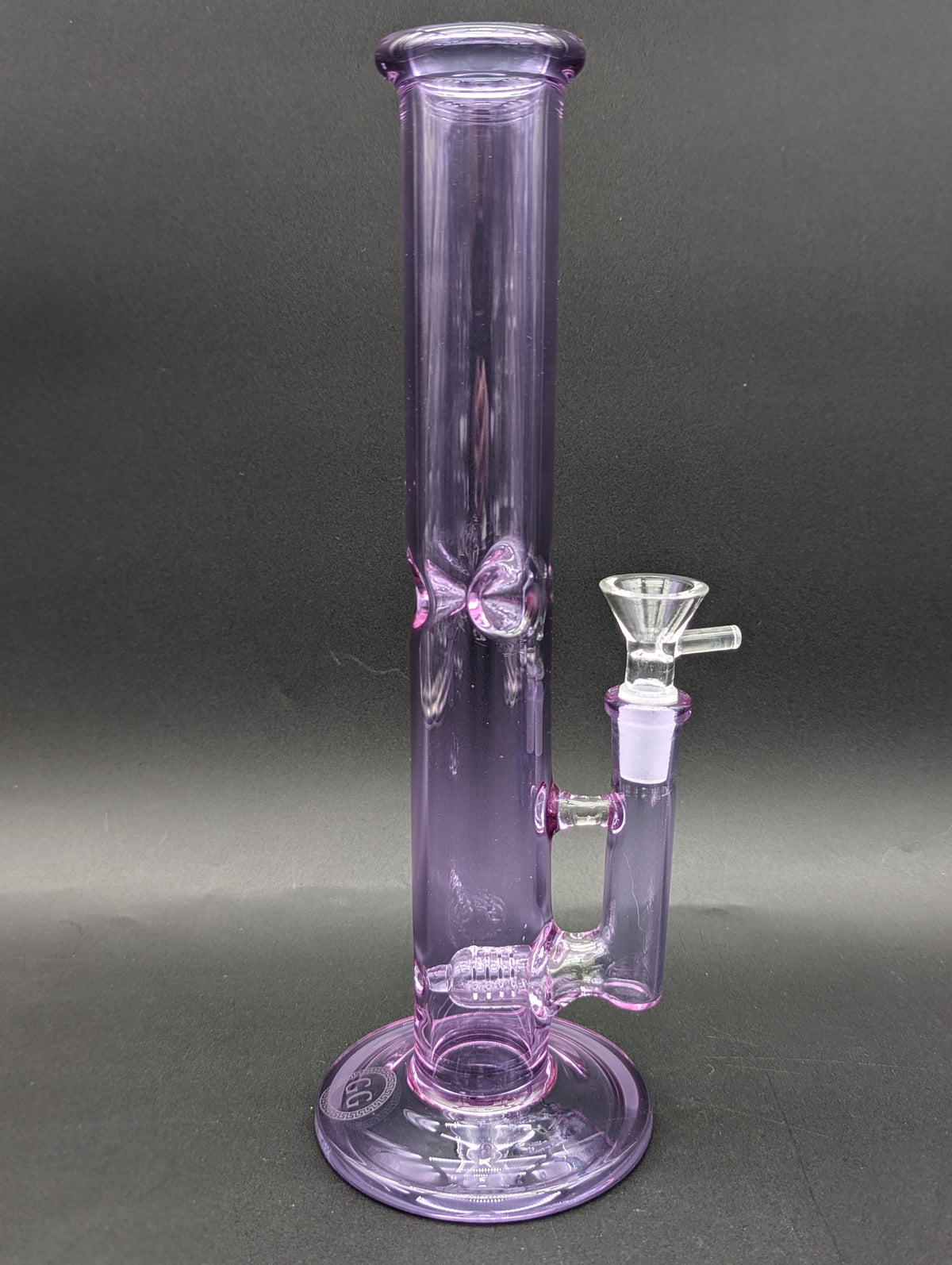 Greek Glass Mini Grid Full Color Tube-Avernic Smoke Shop
