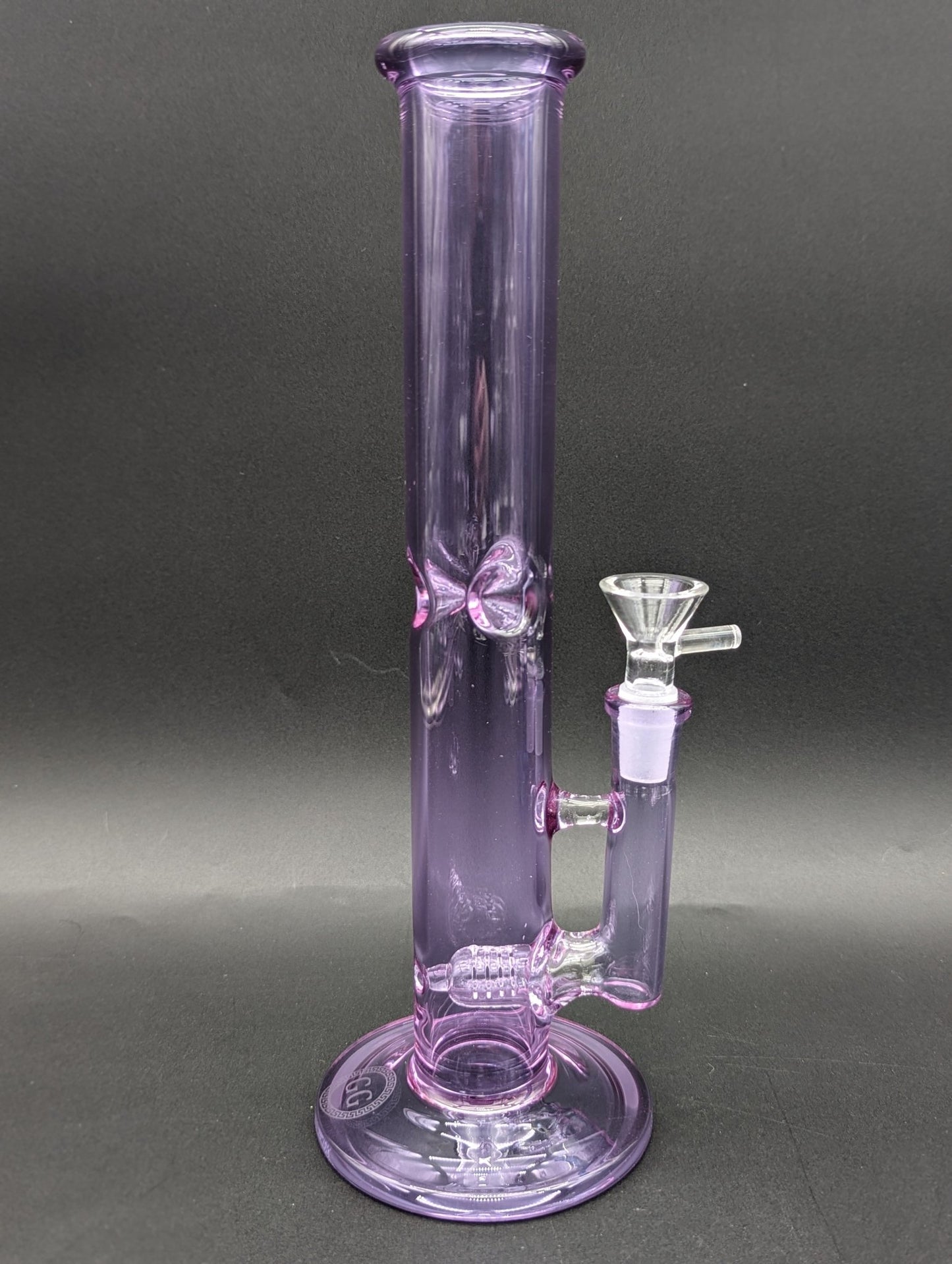 Greek Glass Mini Grid Full Color Tube - Meech Madness Smoke Shop