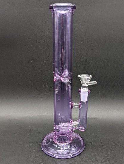 Greek Glass Mini Grid Full Color Tube - Meech Madness Smoke Shop