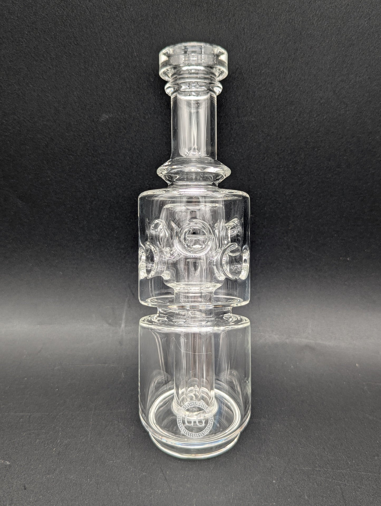 Greek Glass Puffco Peak Straight Fab Attachment-Avernic Smoke Shop