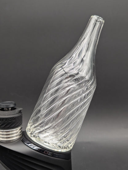 Greek Glass Puffco Scallop Attachment-Avernic Smoke Shop