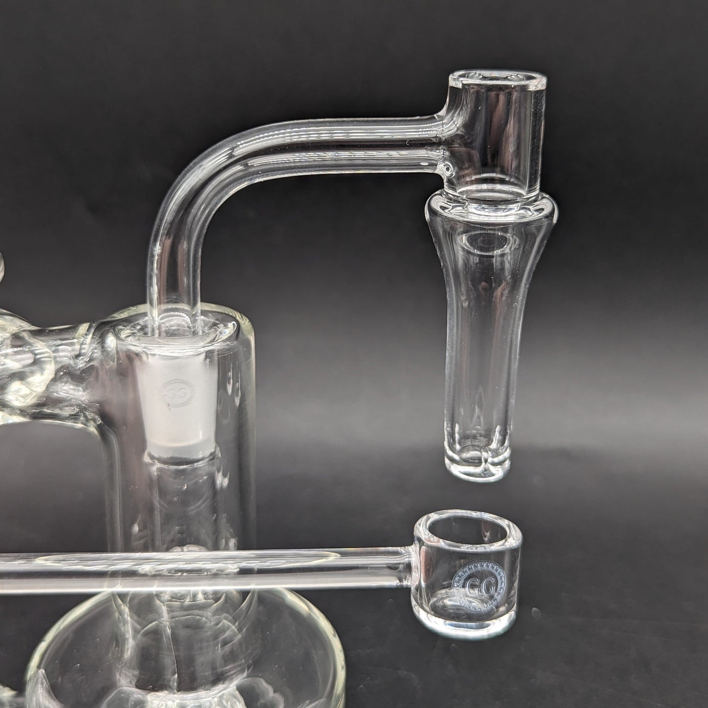 Greek Glass Quartz Terp Feeder Set 10 mm-Meech Madness Smoke Shop