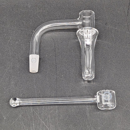 Greek Glass Quartz Terp Feeder Set 10 mm-Meech Madness Smoke Shop