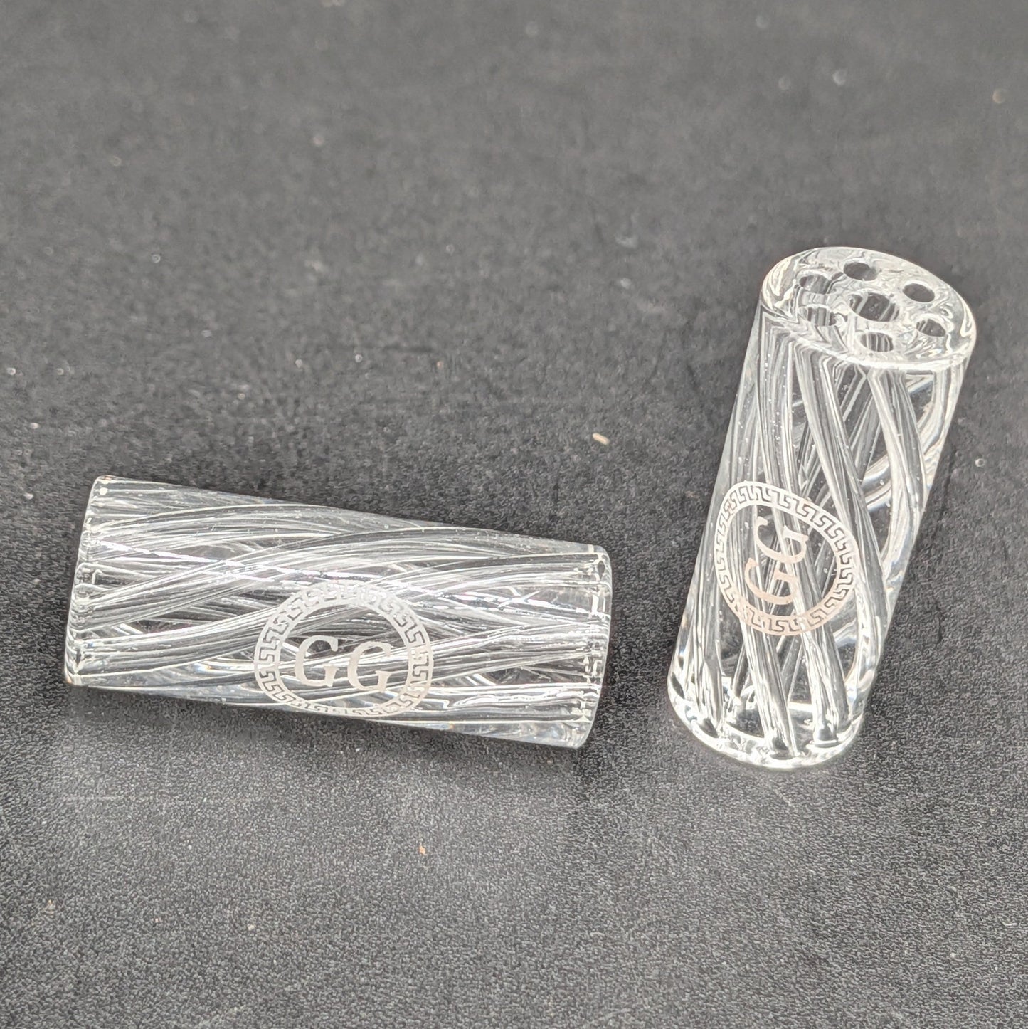 Greek Glass Spiral Airflow Rolling Tip 12mm-Avernic Smoke Shop