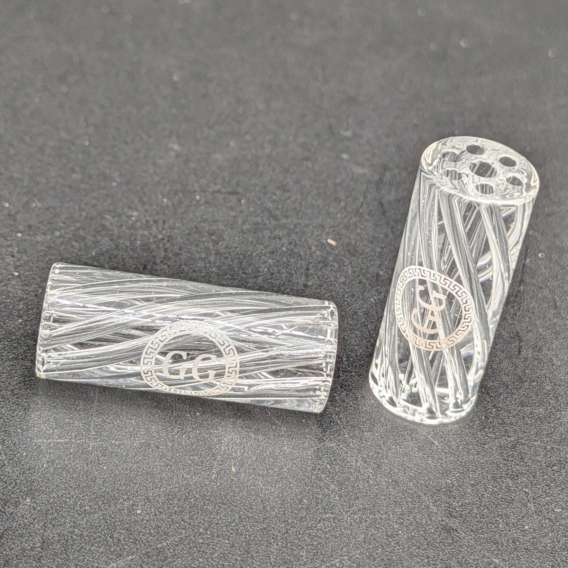 Greek Glass Spiral Airflow Rolling Tip 12mm-Avernic Smoke Shop