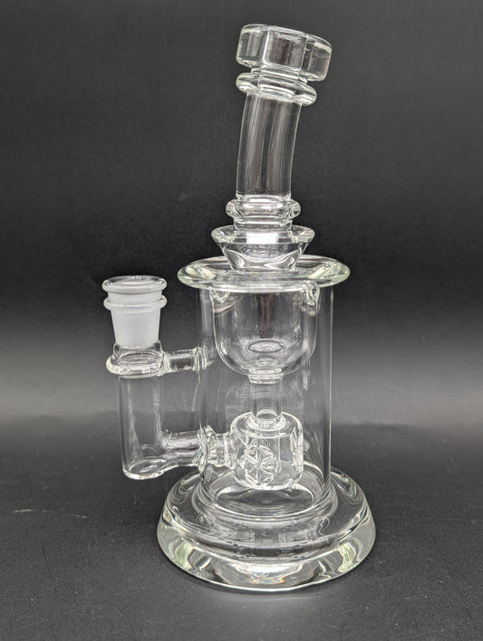 Greek Glass Taurus Dab Rig-Avernic Smoke Shop