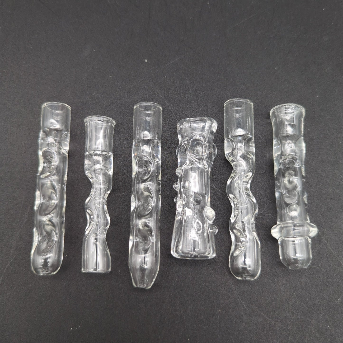 Handmade Clear Glass One Hitter Pipes - LLG - Meech Madness Smoke Shop