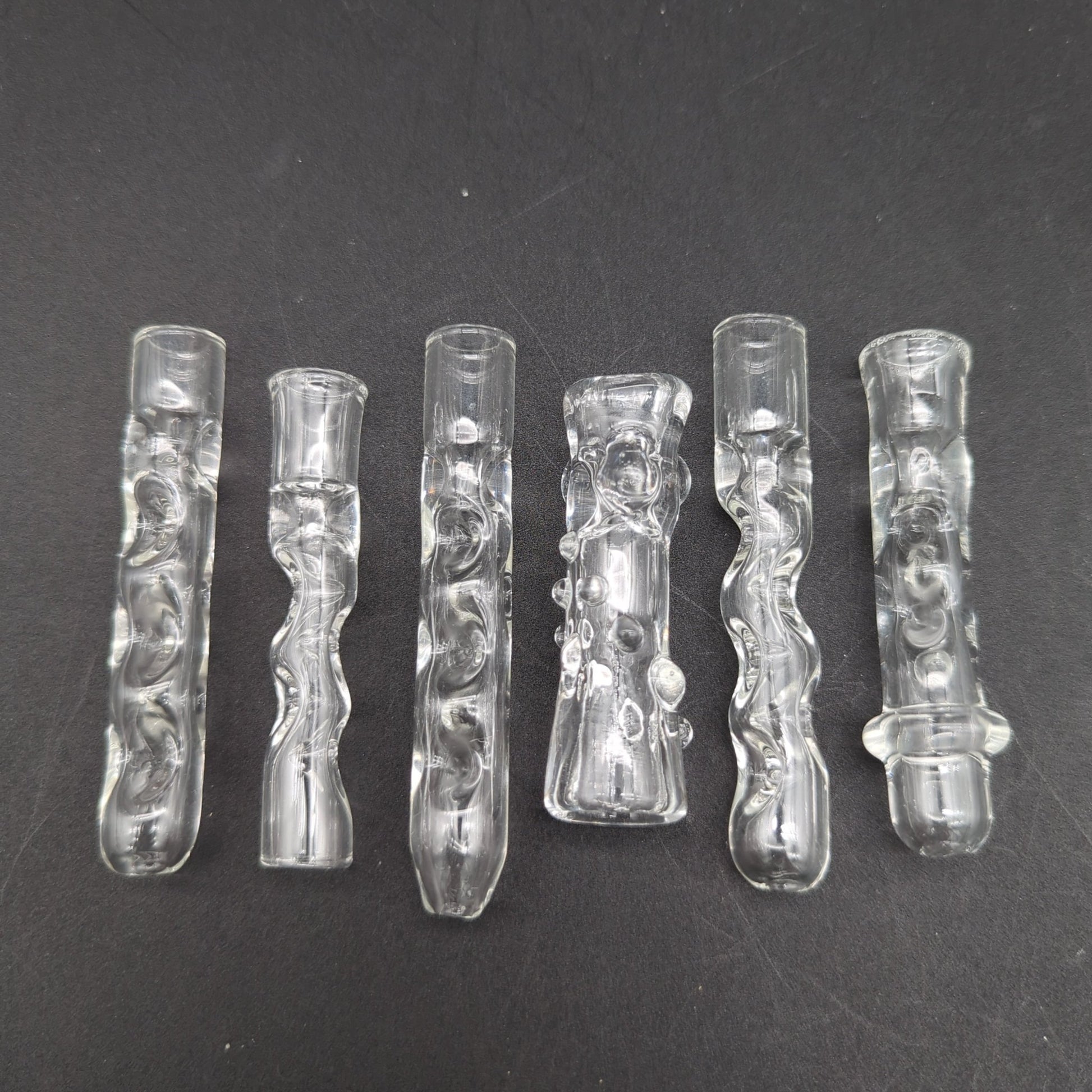 Handmade Clear Glass One Hitter Pipes - LLG - Meech Madness Smoke Shop