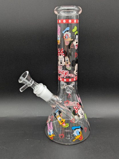 Happy Animal Cartoon Beaker Bongs 10"-Avernic Smoke Shop