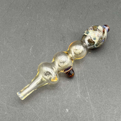 Heady Glass Dab Straws - By Homie G Glass - Meech Madness Smoke Shop