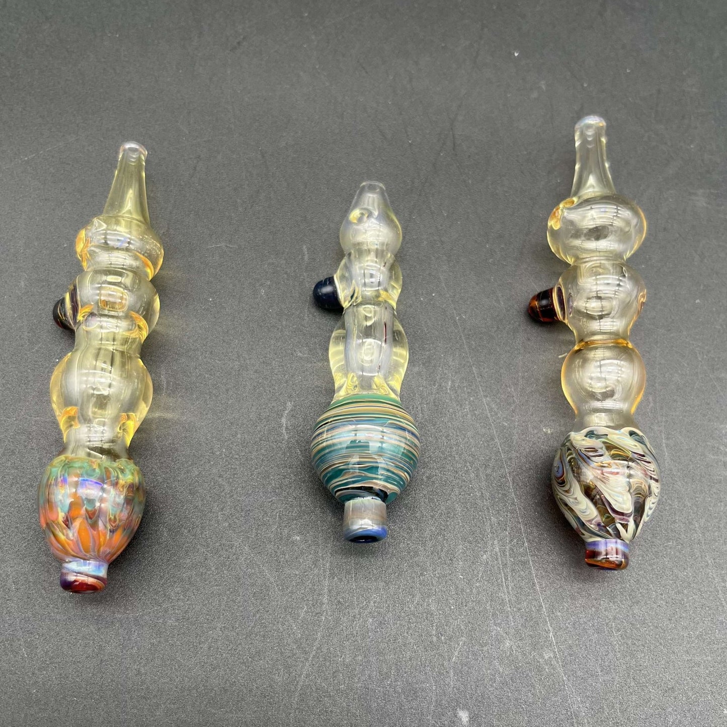 Heady Glass Dab Straws - By Homie G Glass - Meech Madness Smoke Shop