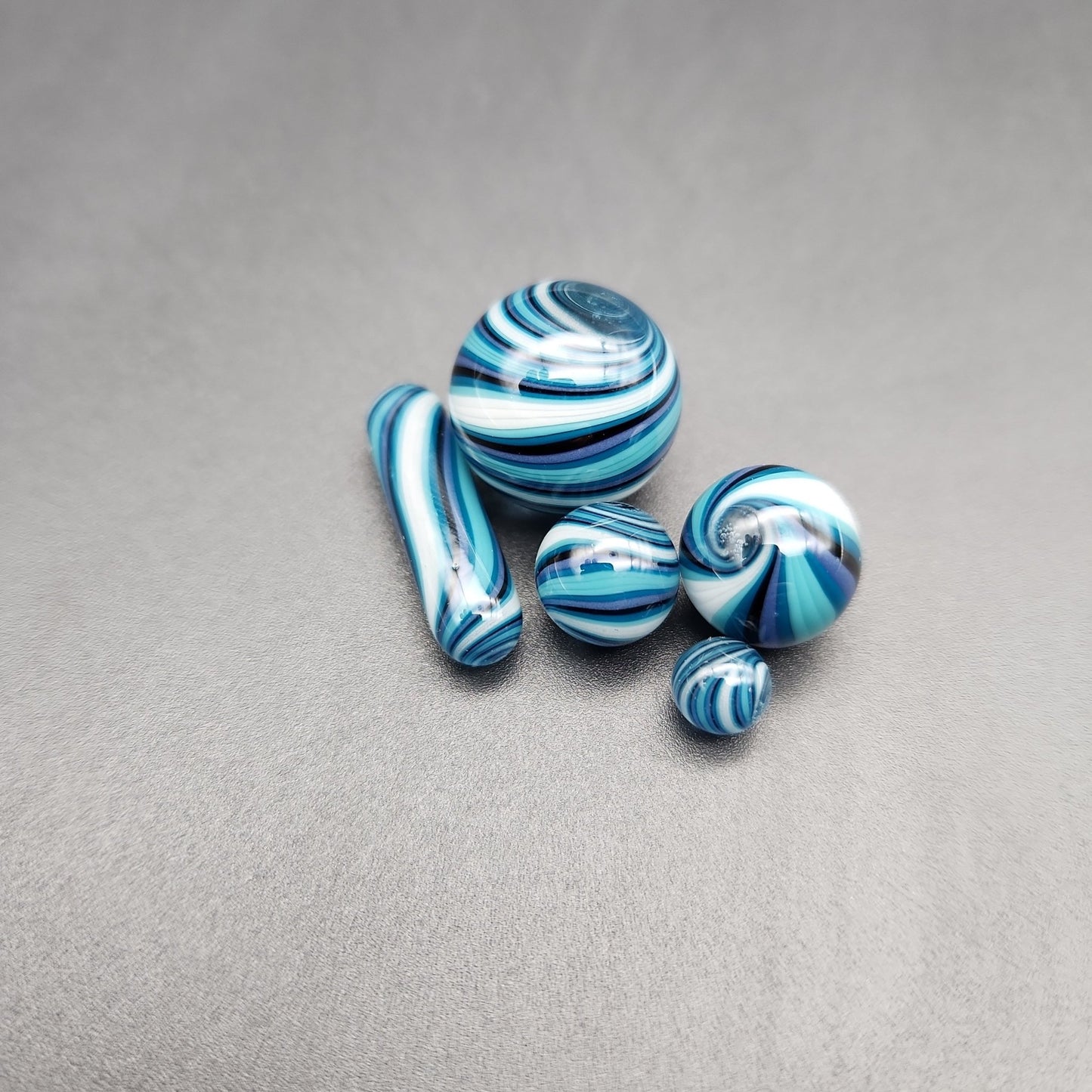 Heady Terp Slurper Sets - by Sprout Glass - Meech Madness Smoke Shop