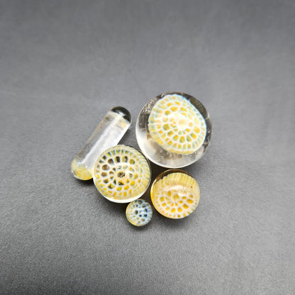 Heady Terp Slurper Sets - by Sprout Glass - Meech Madness Smoke Shop