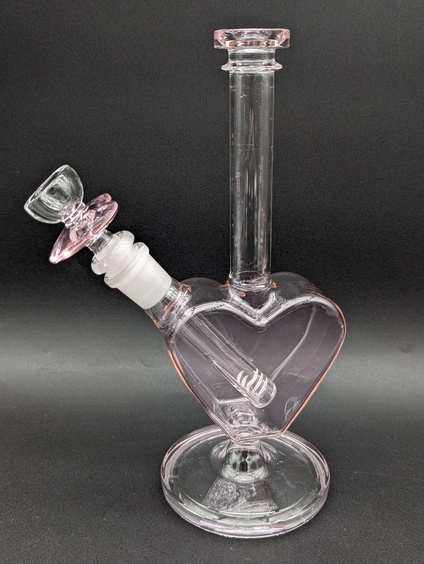 Heart Shaped Bong w/ Matching Slide-Avernic Smoke Shop