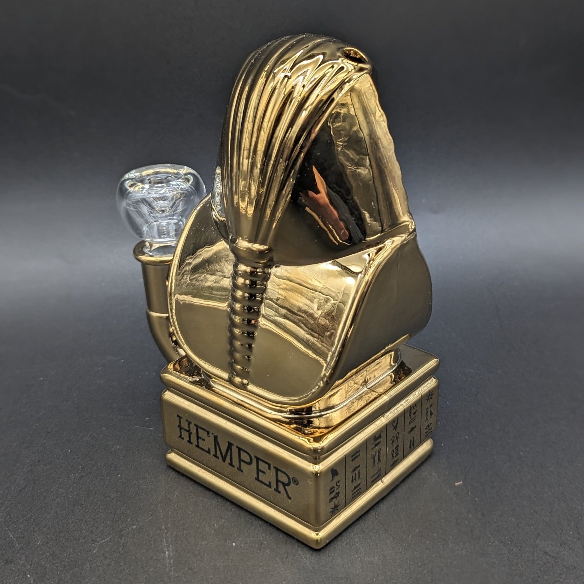 Hemper Ancient Egypt Glass Water Pipe | 14mm - Meech Madness Smoke Shop