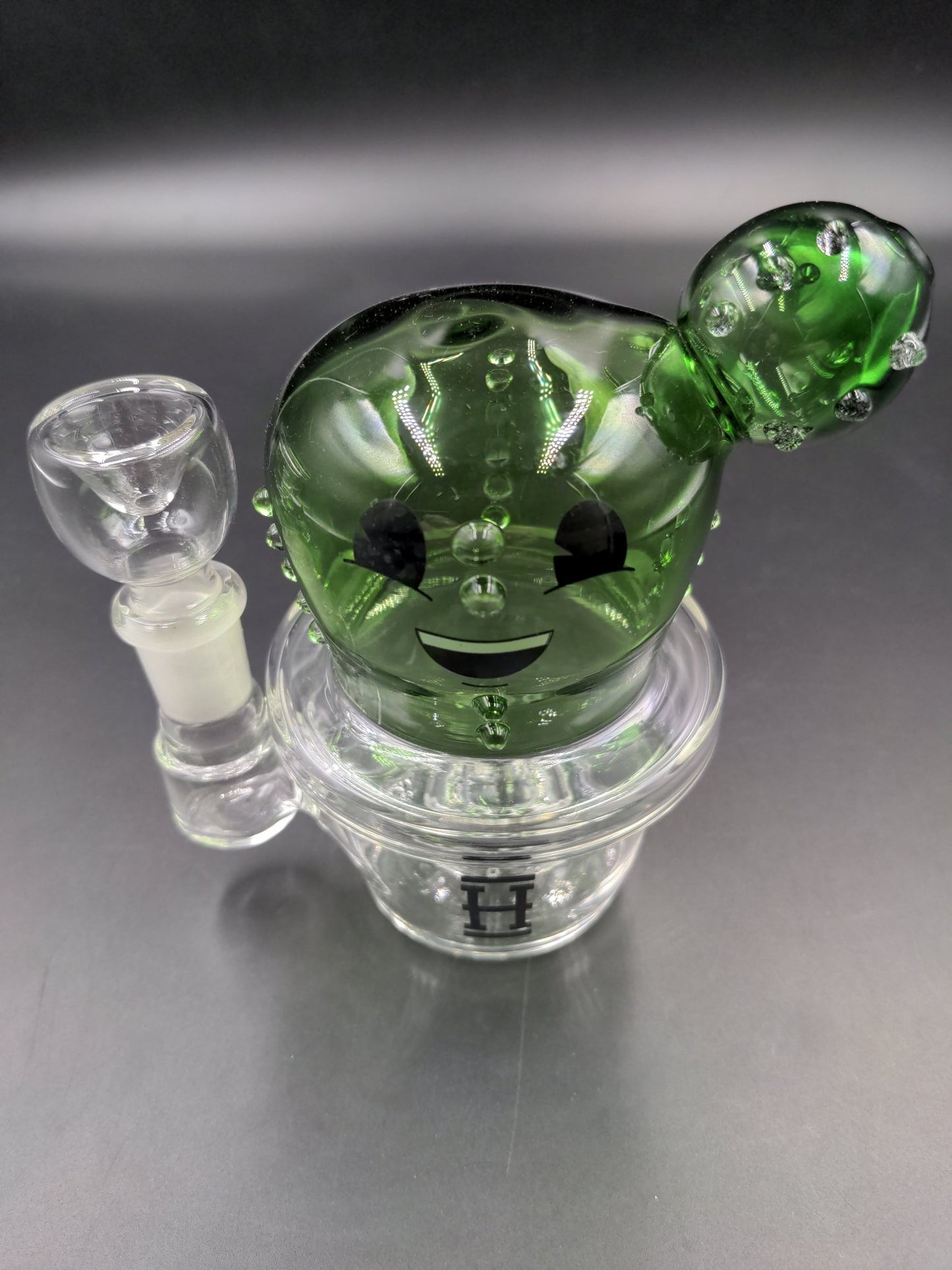 Hemper Happy Cactus V2 Bubbler - Meech Madness Smoke Shop