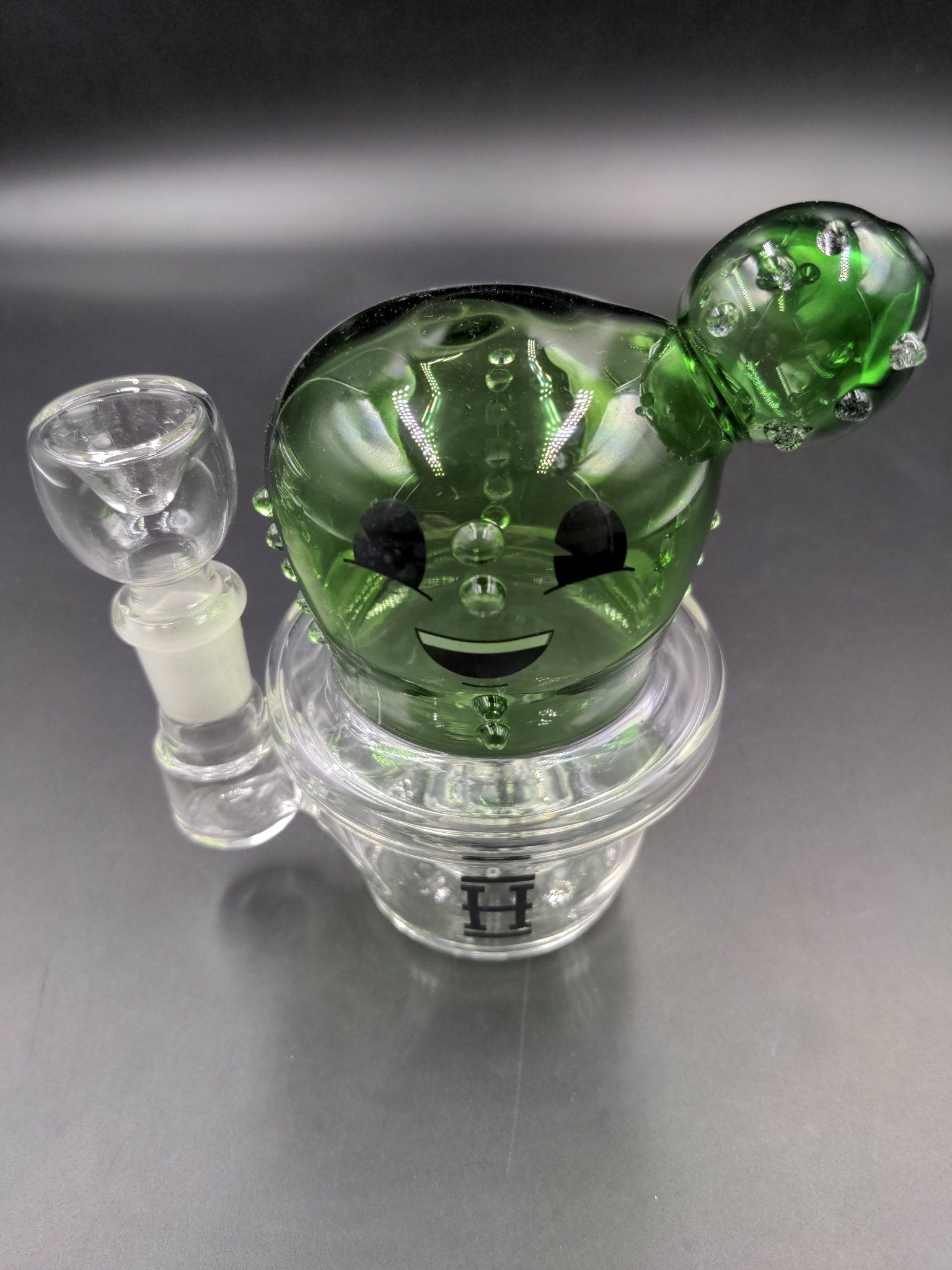 Hemper Happy Cactus V2 Bubbler - Meech Madness Smoke Shop