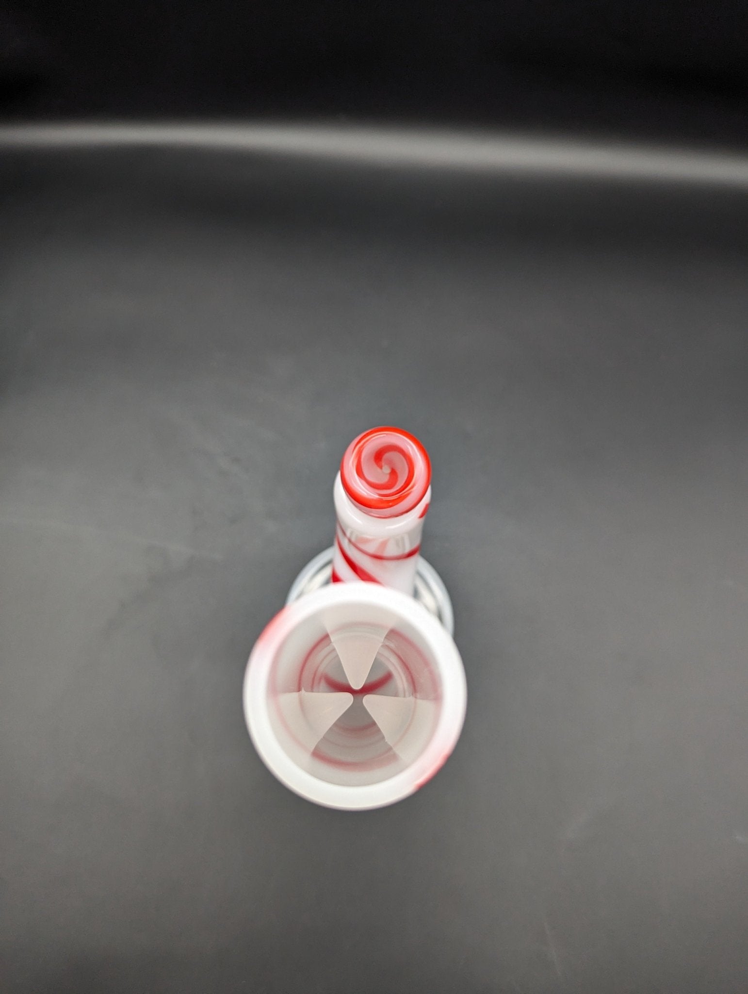 Hemper XL Candy Cane Water Pipe 10.5" - Meech Madness Smoke Shop