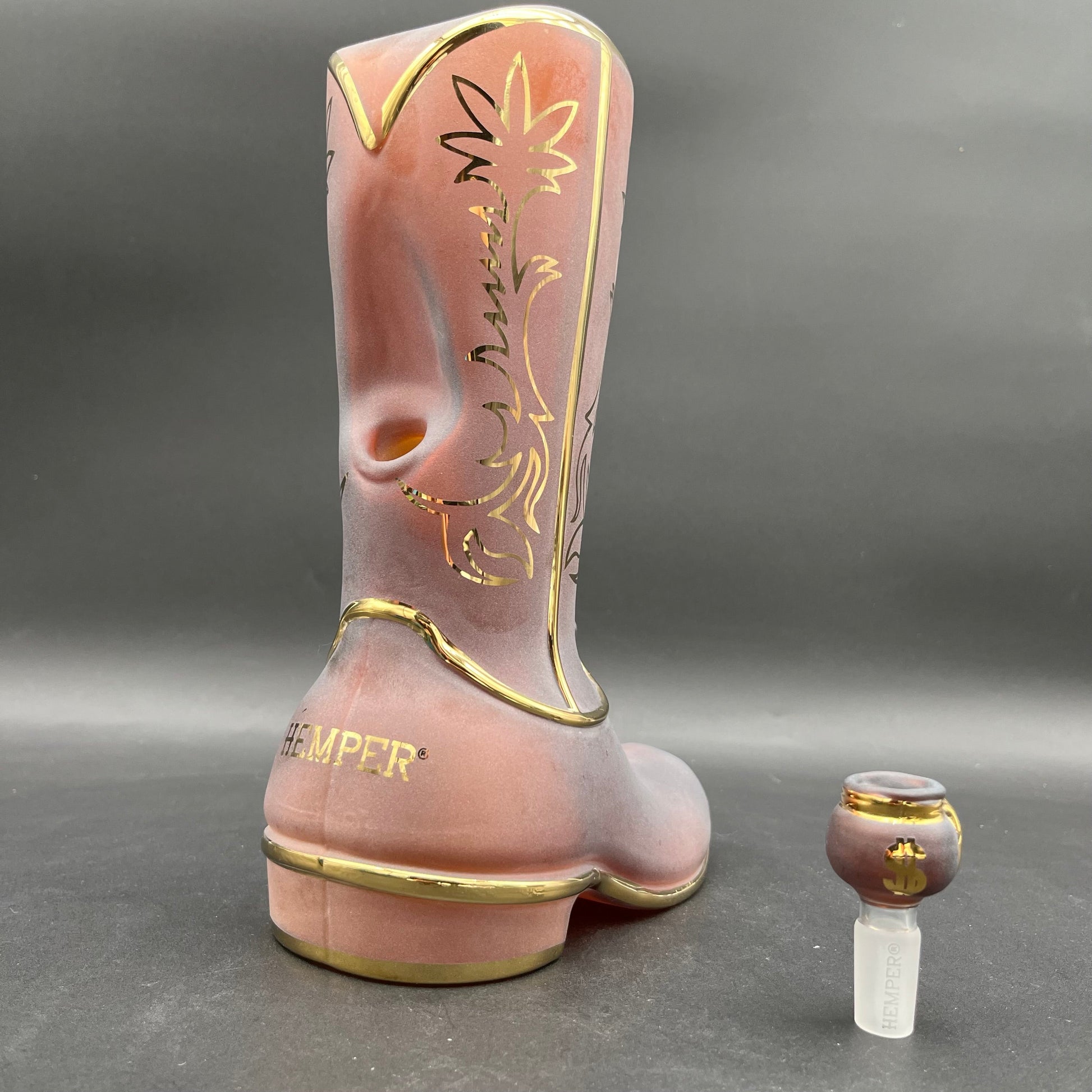 Hemper - XL Wild West Boot Water Pipe-Avernic Smoke Shop