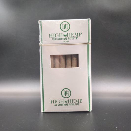 High Hemp - 120 Eco Cardboard Filter Tips - Avernic Smoke Shop