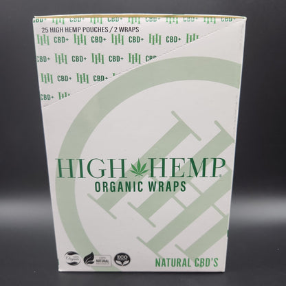 High Hemp Wraps - Box of 25 - Assorted Flavors - Meech Madness Smoke Shop