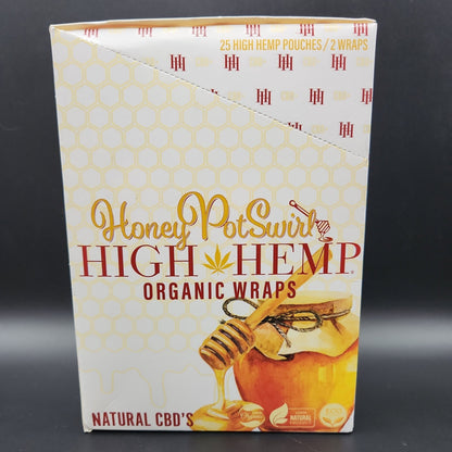High Hemp Wraps - Box of 25 - Assorted Flavors - Meech Madness Smoke Shop
